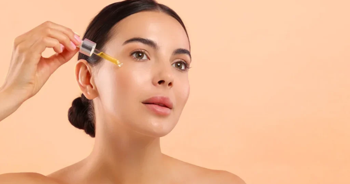 Vitamin C serum for skin health