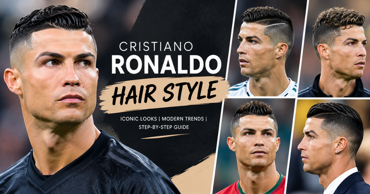 cristiano ronaldo hair style